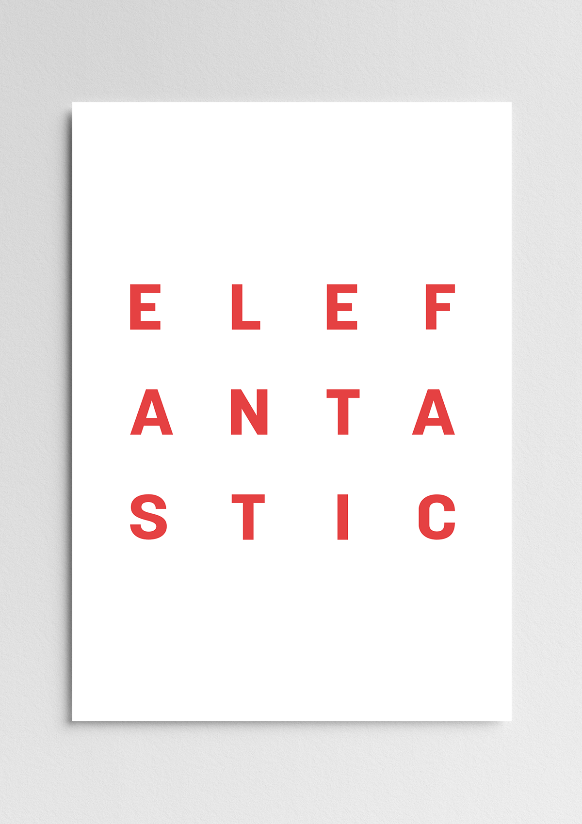 ART PRINT elefantastic