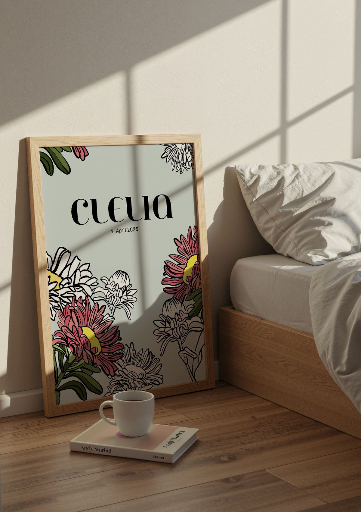 ART PRINT flowery