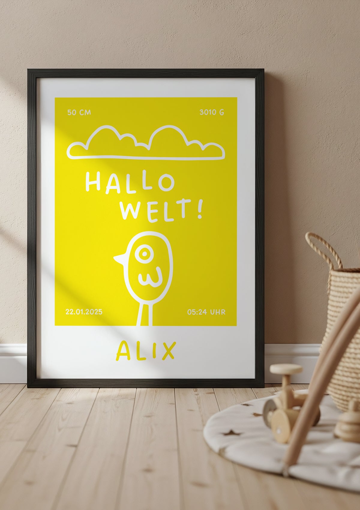 ART PRINT hallo welt