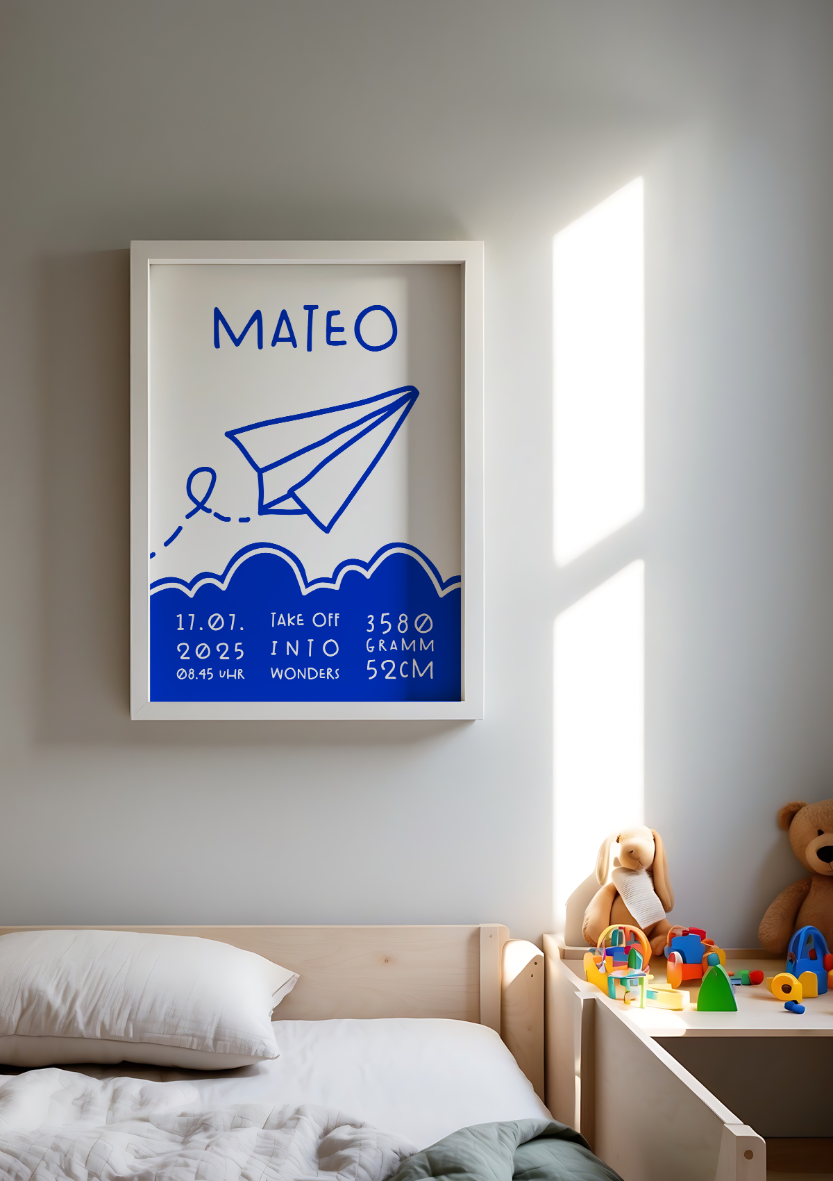 ART PRINT paper plane