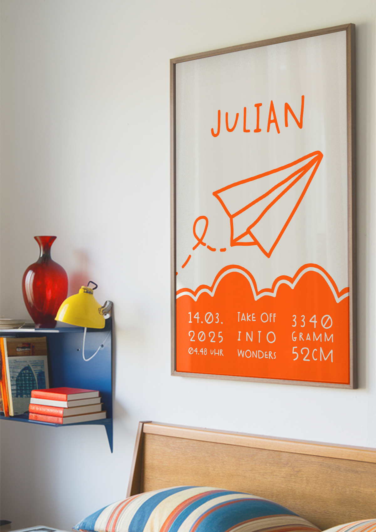 ART PRINT paper plane