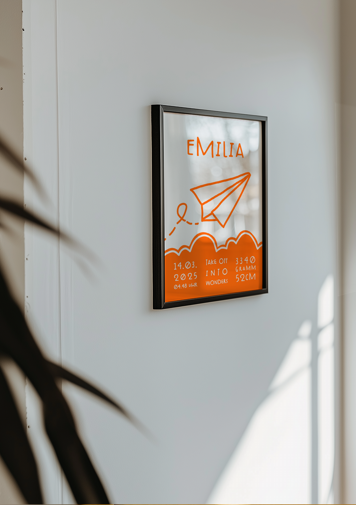 ART PRINT paper plane