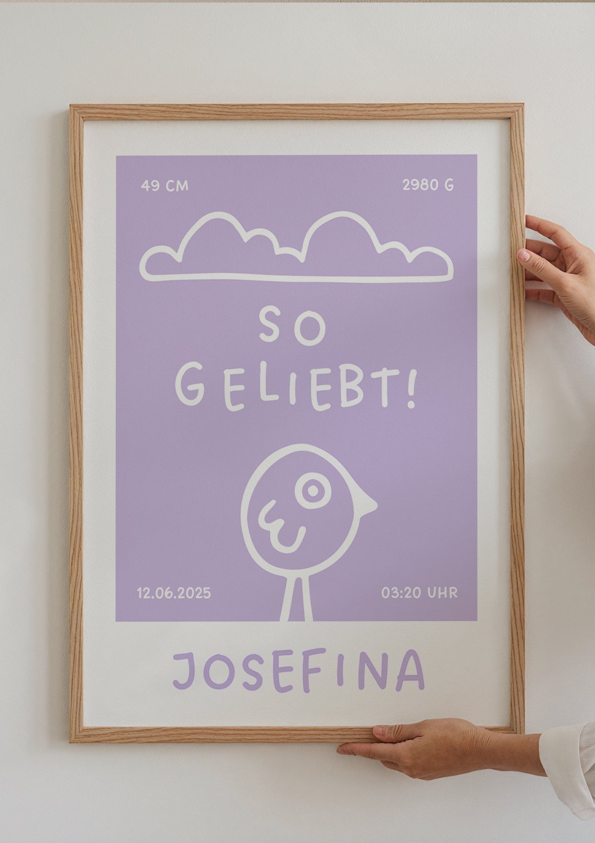 ART PRINT so geliebt