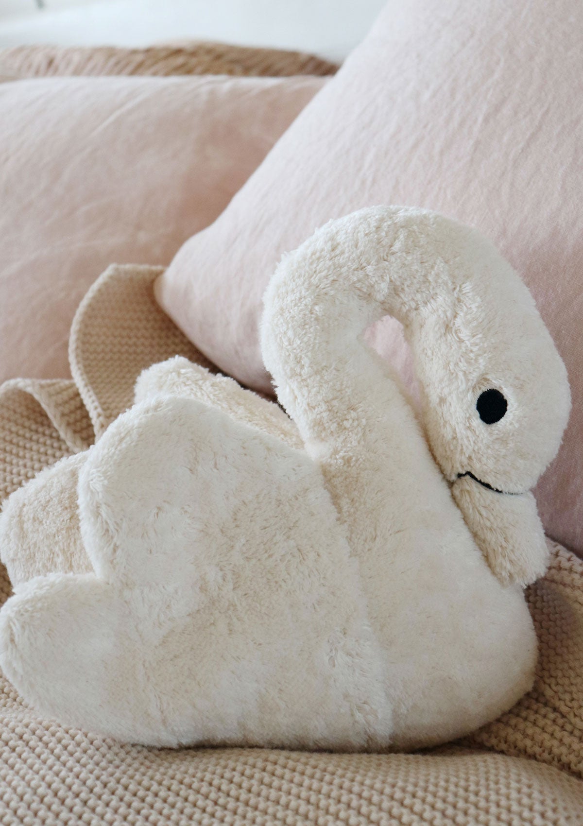 Baby Spieluhr Schwan Kuscheltier