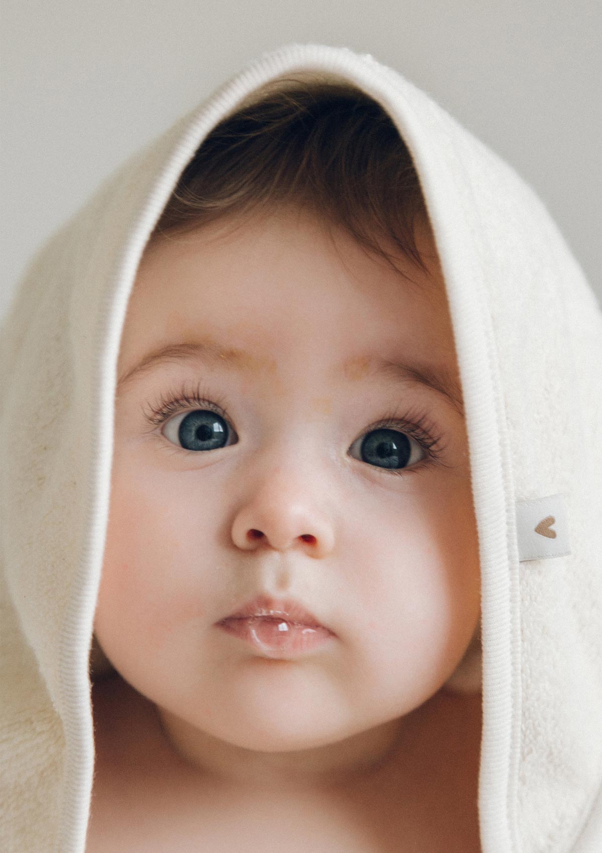 Petit Stellou Baby Kapuzentuch aus Frottee