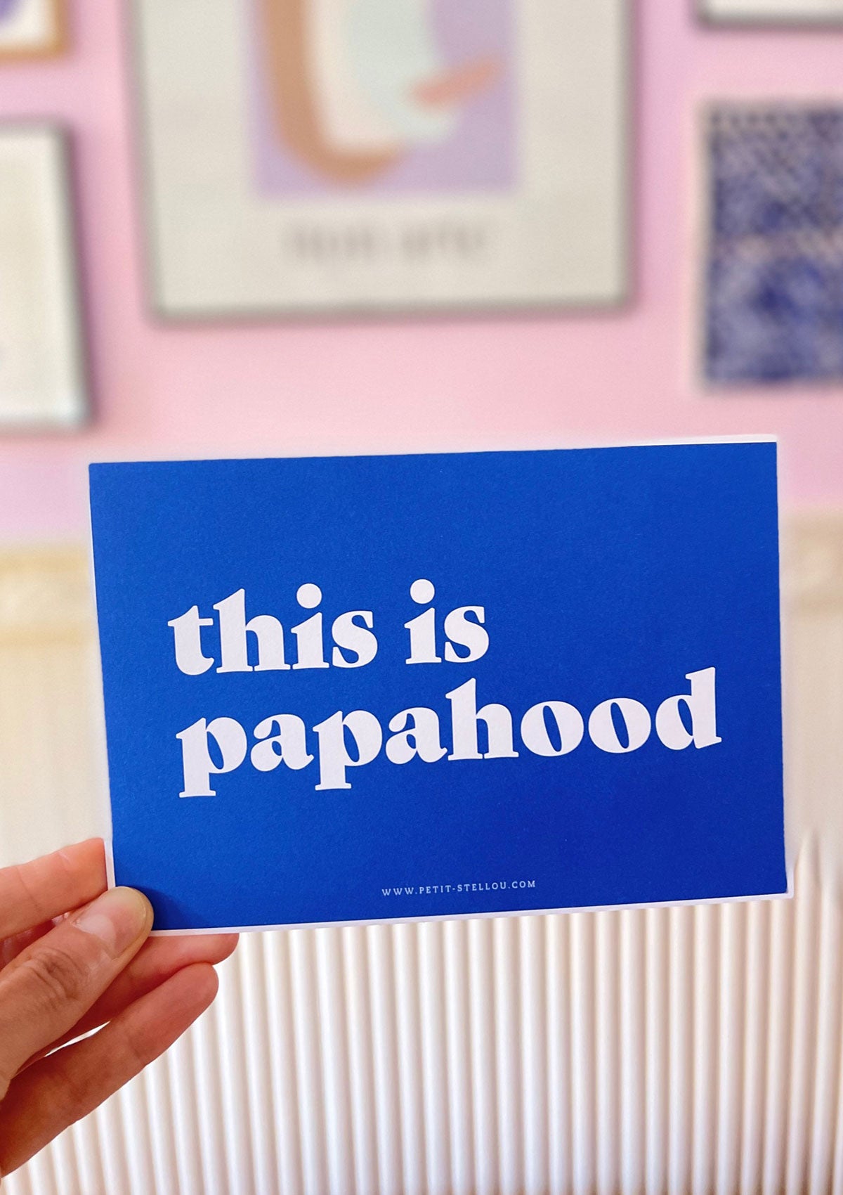 Card "this is mamahood"