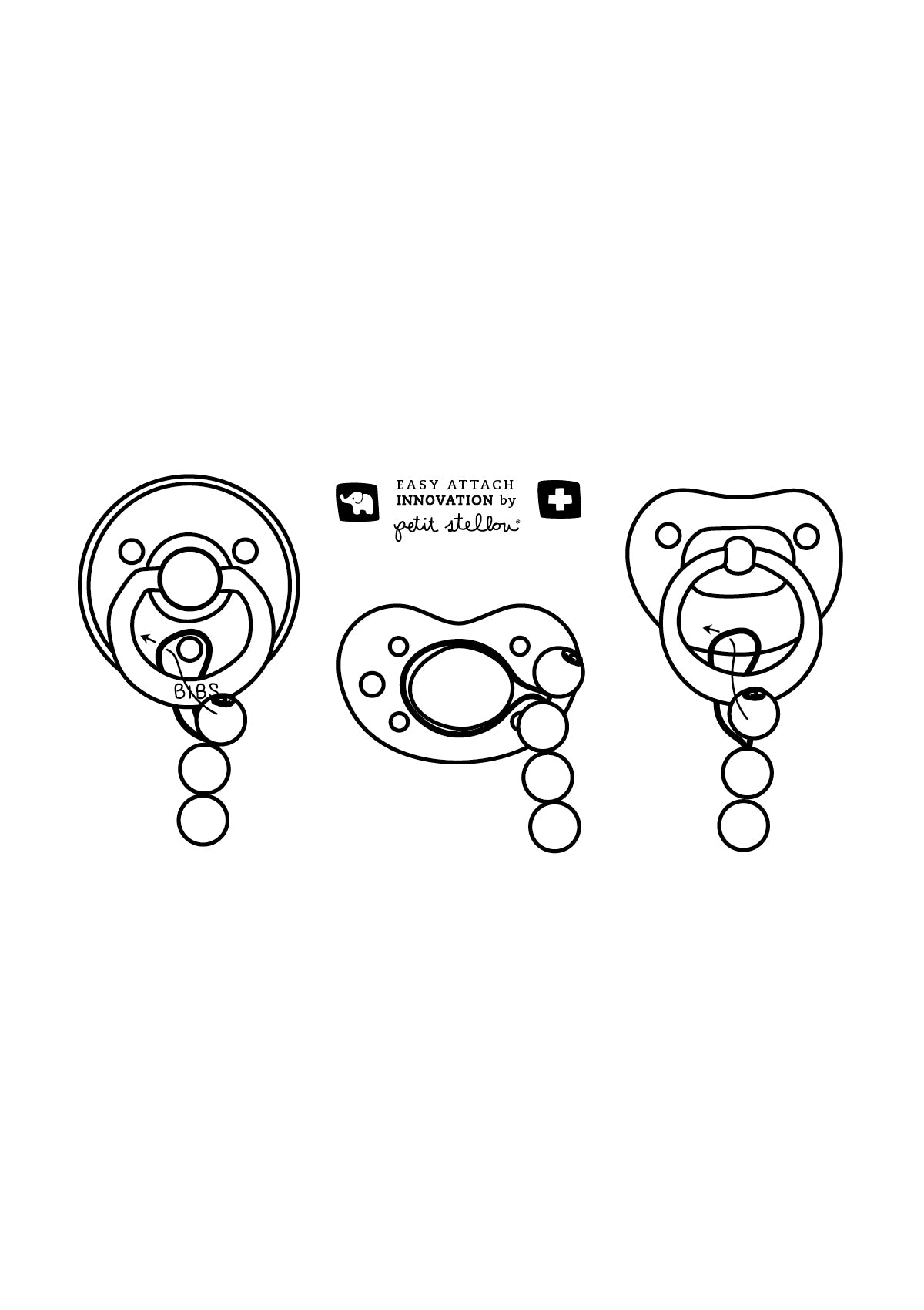 PACIFIER HOLDER Blush