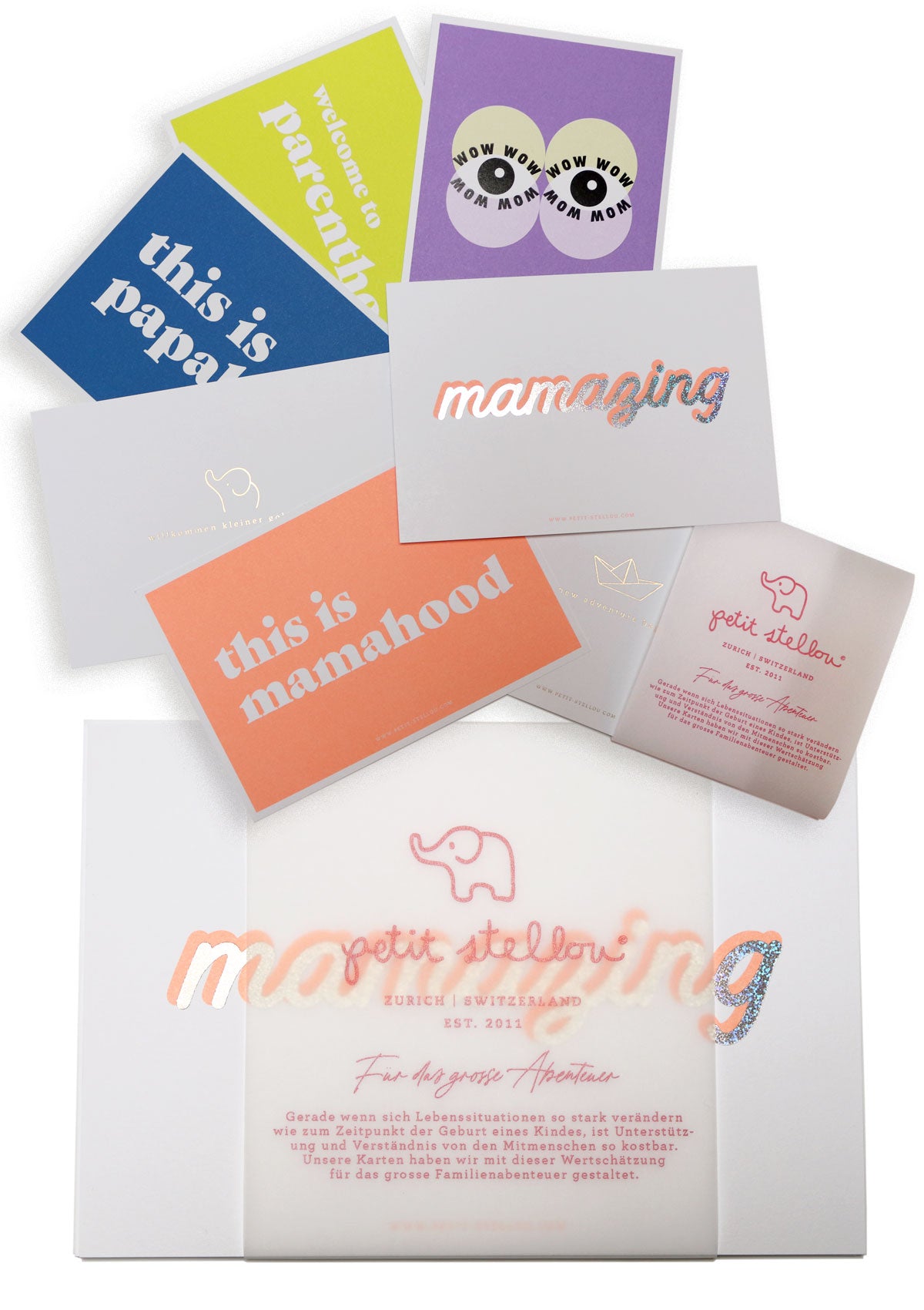 Card "this is mamahood"