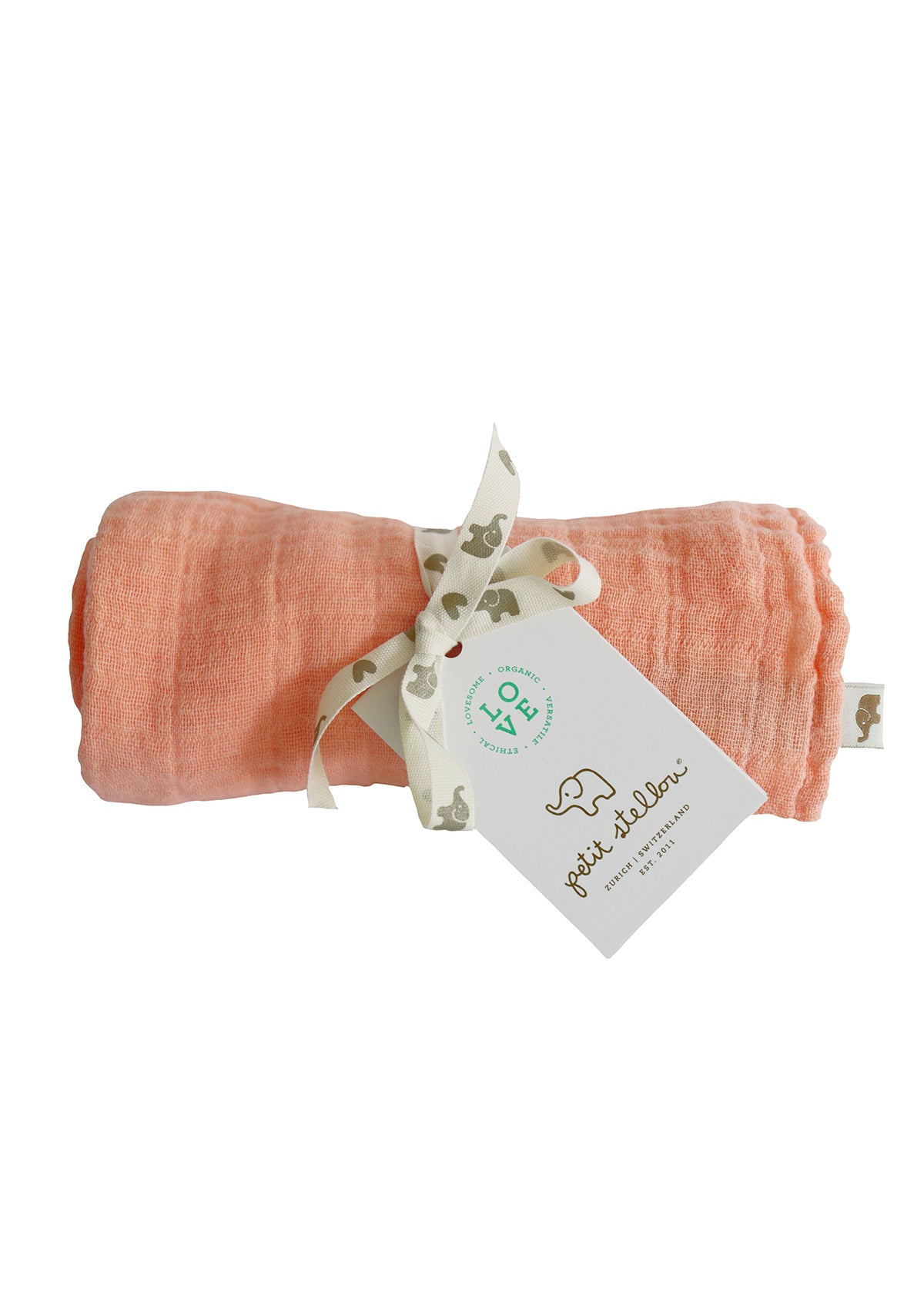 Petit Stellou NOOSHI Cuddle Peach orange-rosa