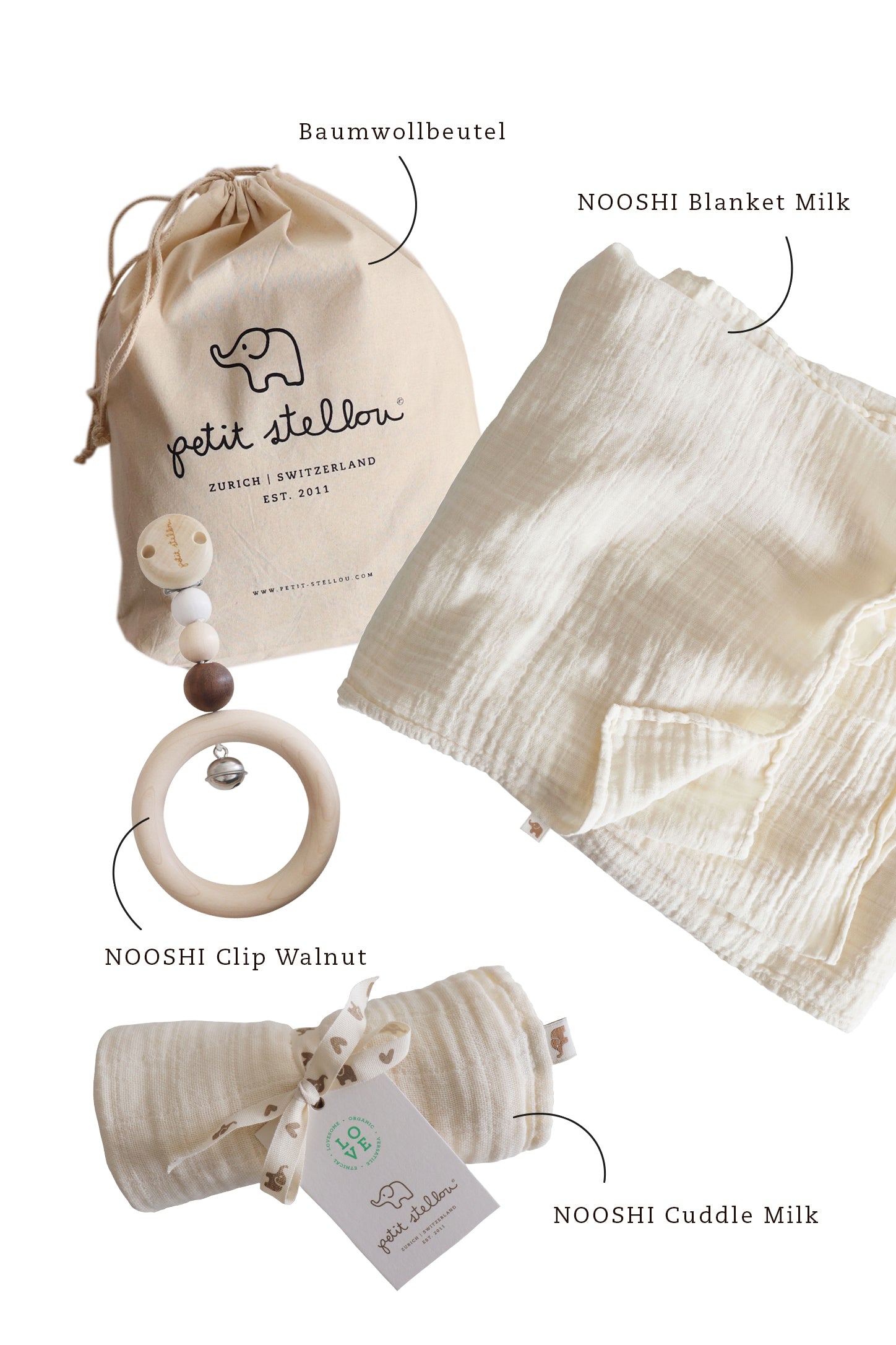 Coffret cadeau n°1 NOOSHI Milk