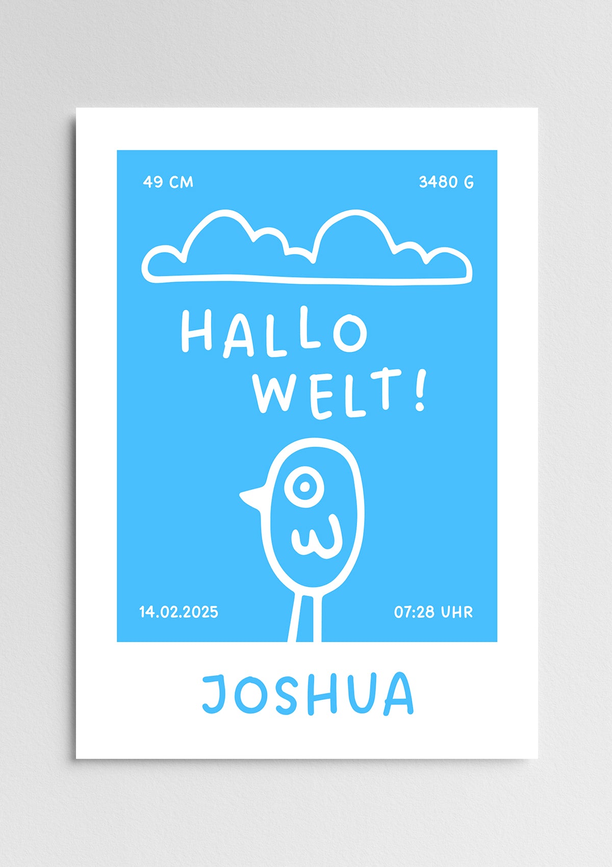 ART PRINT hallo welt