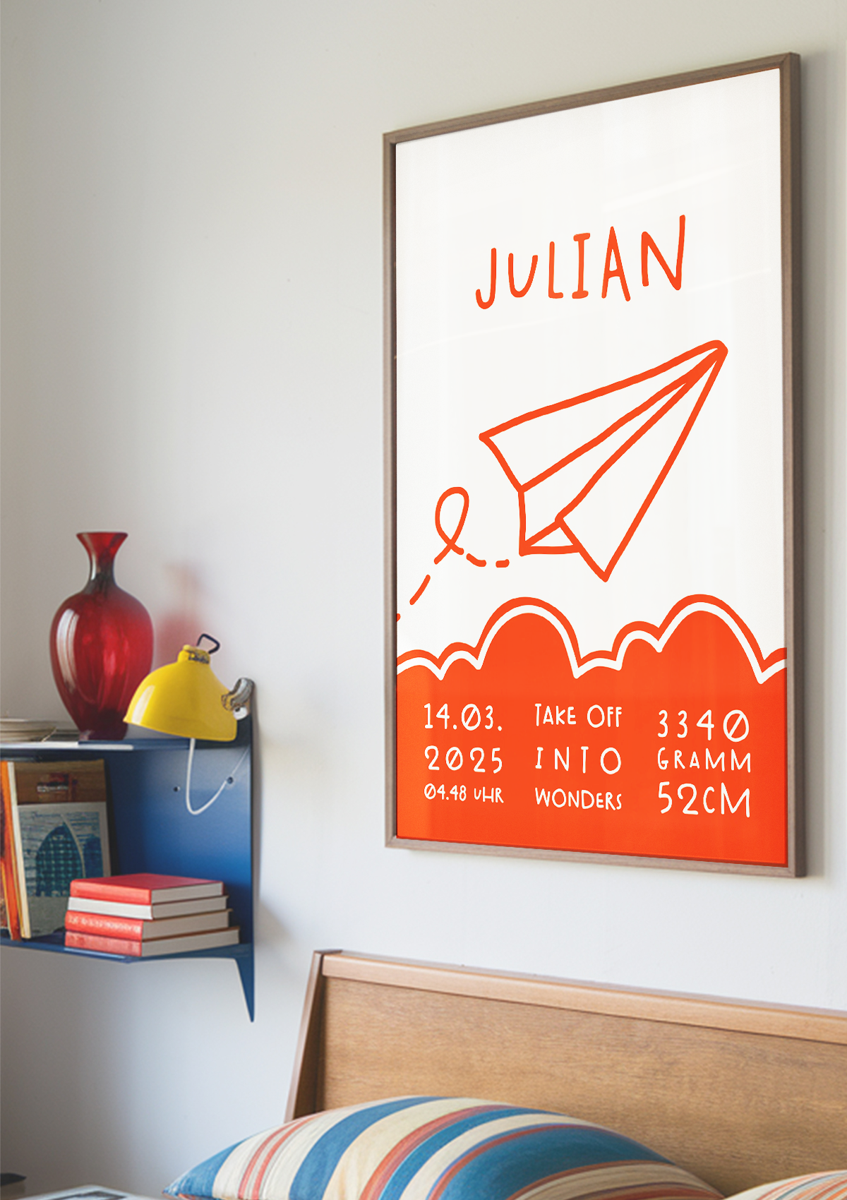 ART PRINT paper plane