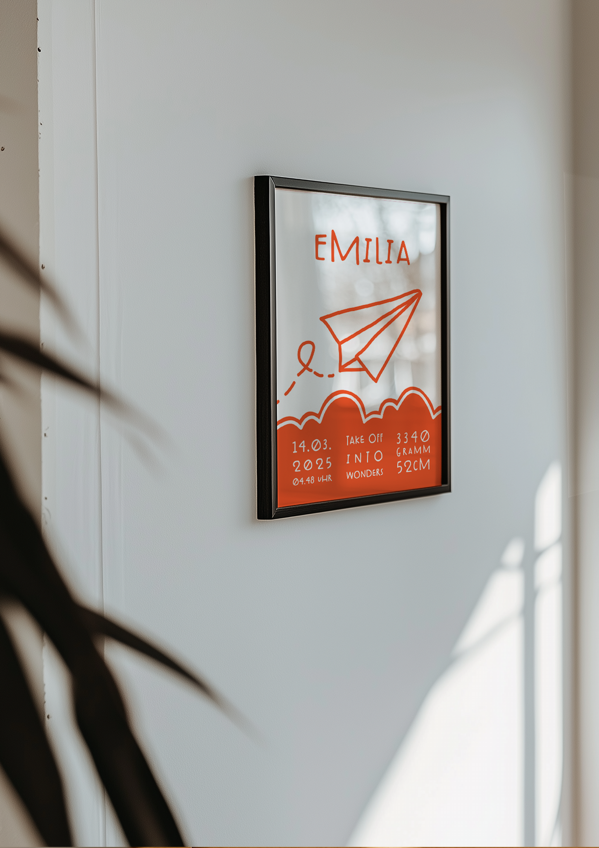 ART PRINT paper plane