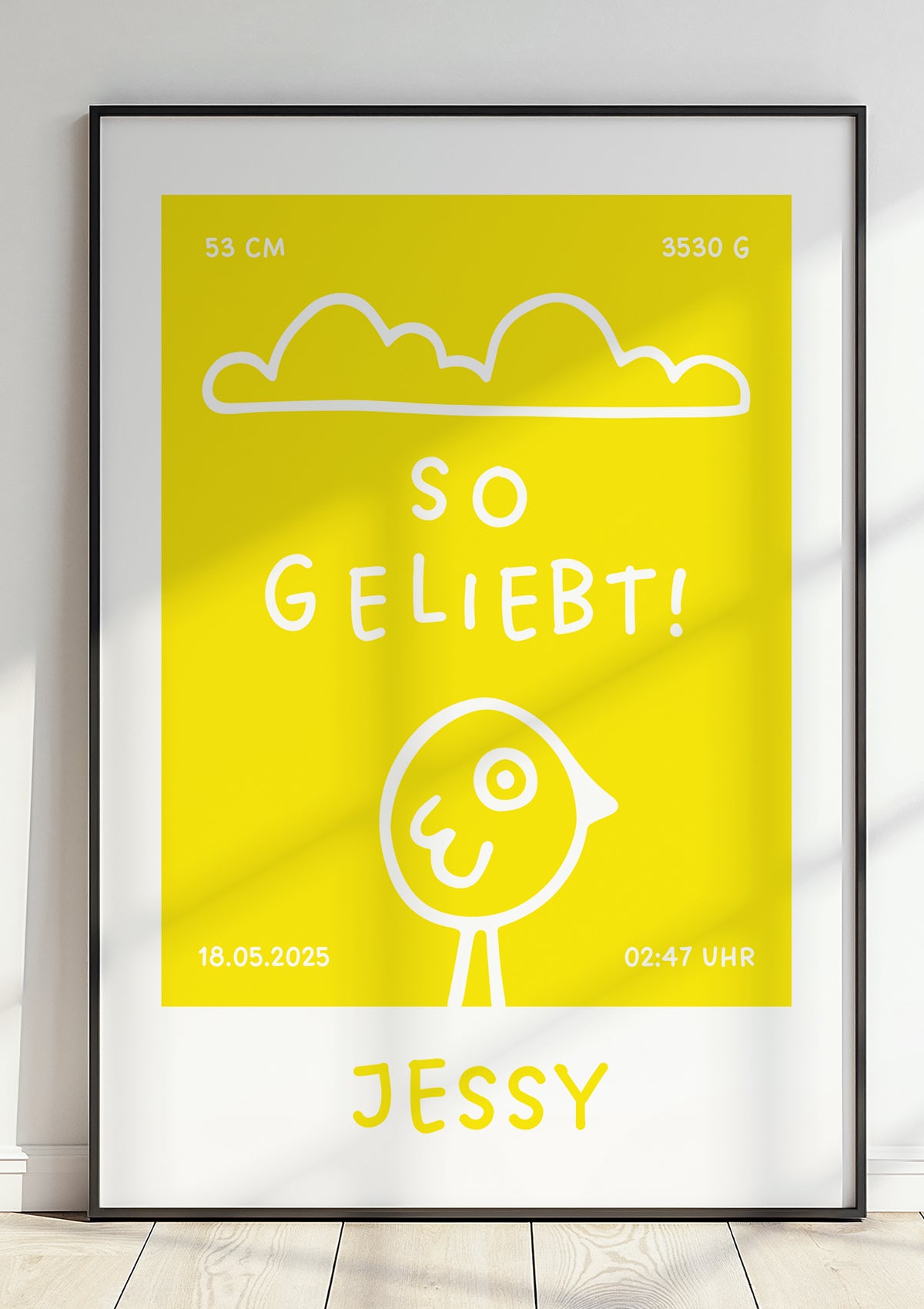 ART PRINT so geliebt