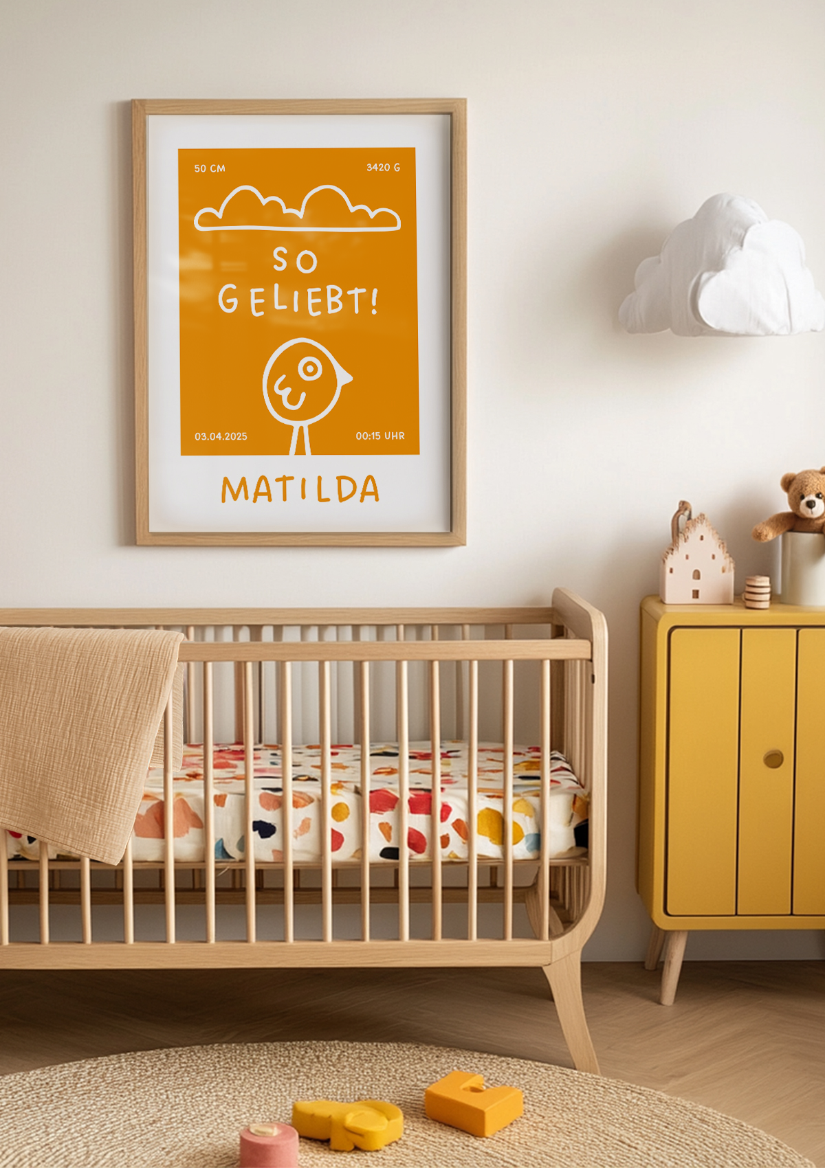 ART PRINT so geliebt