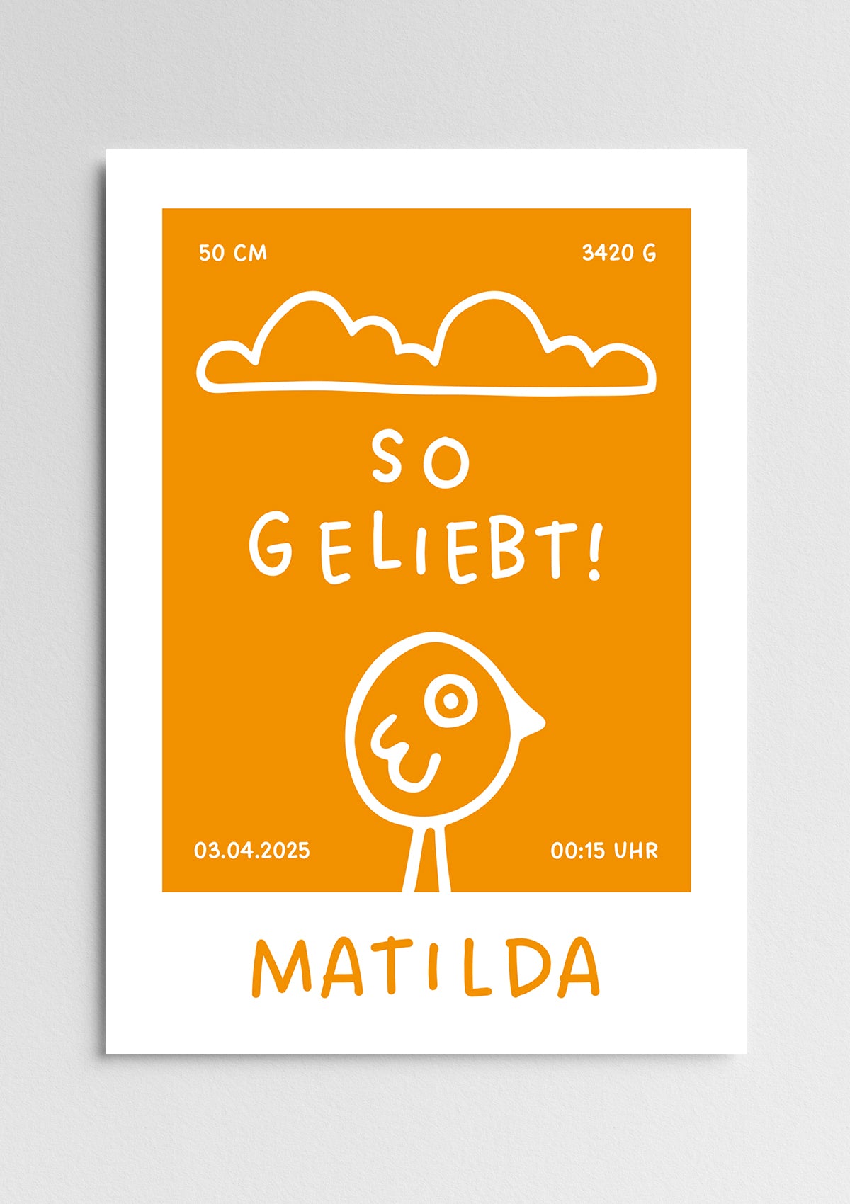 ART PRINT so geliebt