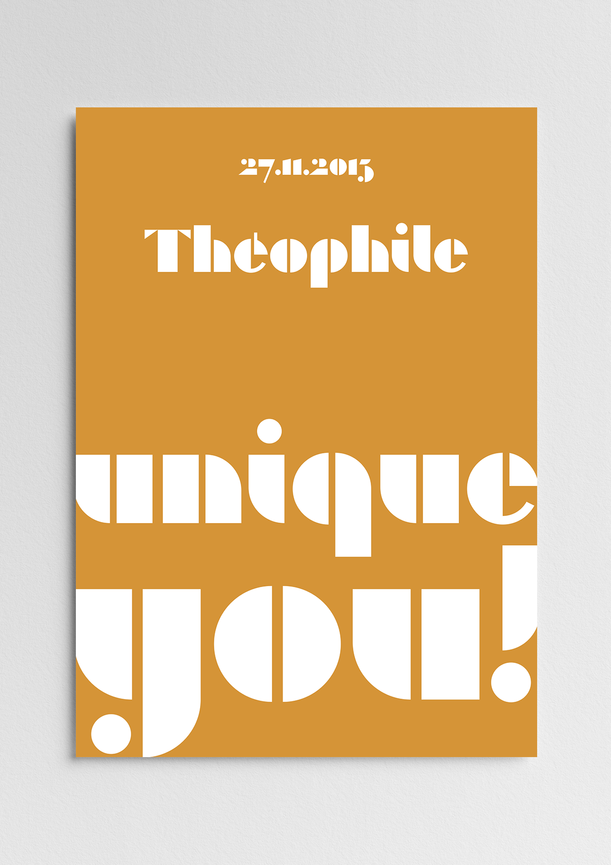 ART PRINT unique you!