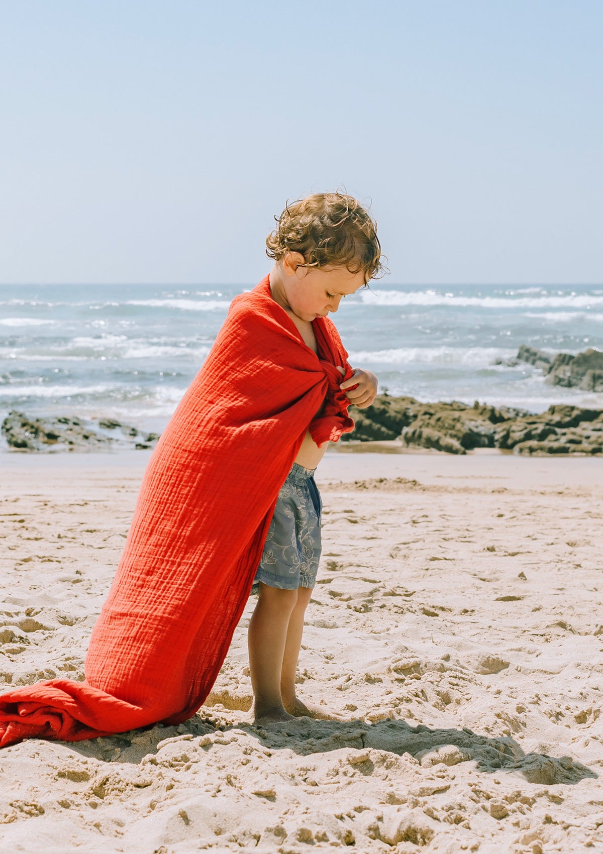 petit stellou nooshi blanket kiss