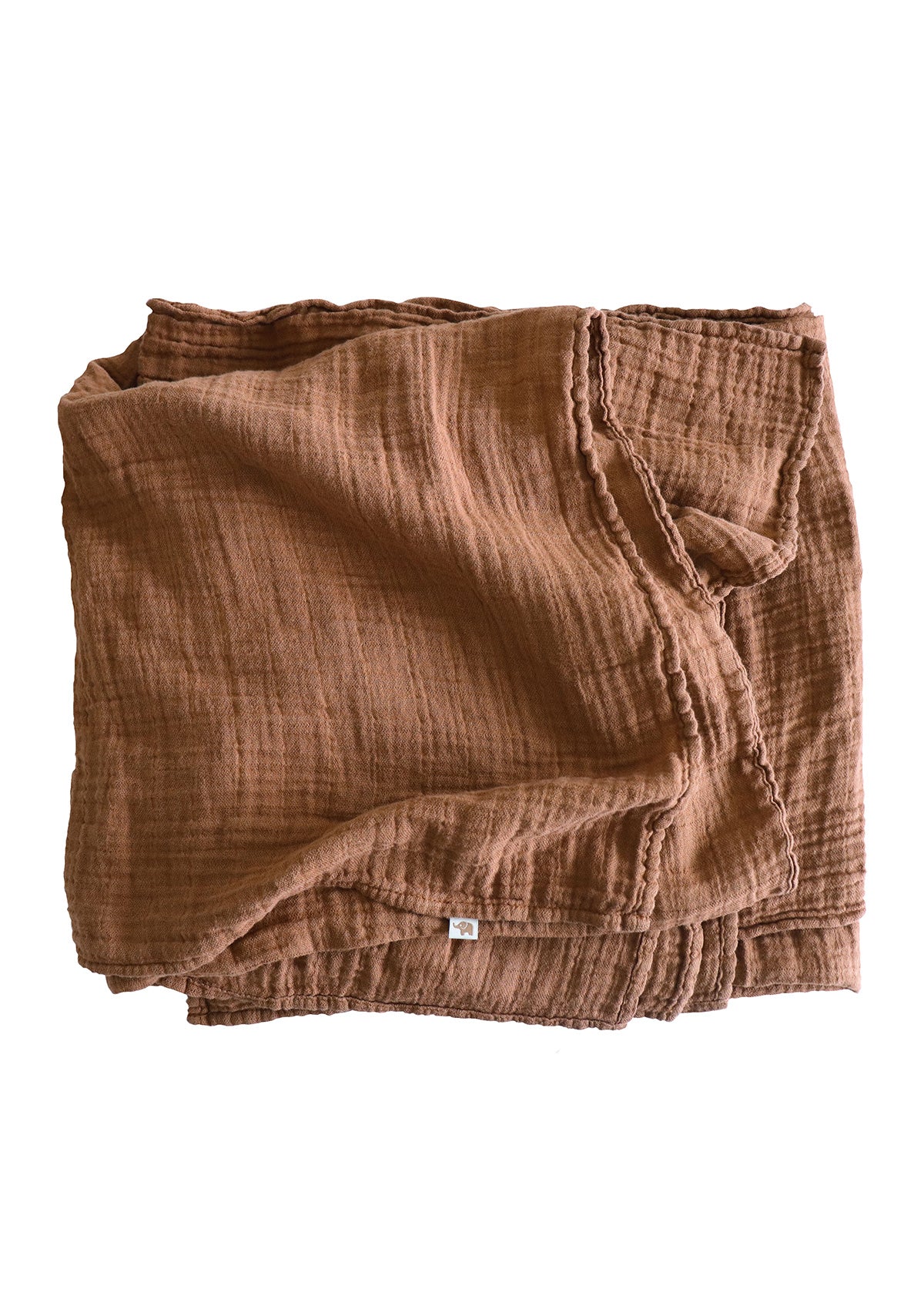 Petit Stellou NOOSHI Blanket braun Farbe Hazel