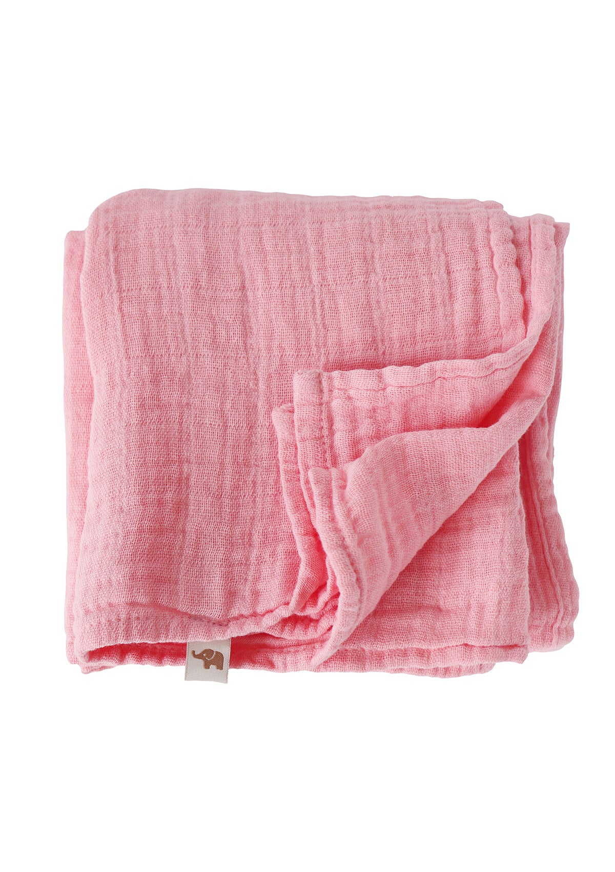 NOOSHI Cuddle Bubblegum rosa. Kleines Nuschi-Tuch für Babys und Kleinkinder