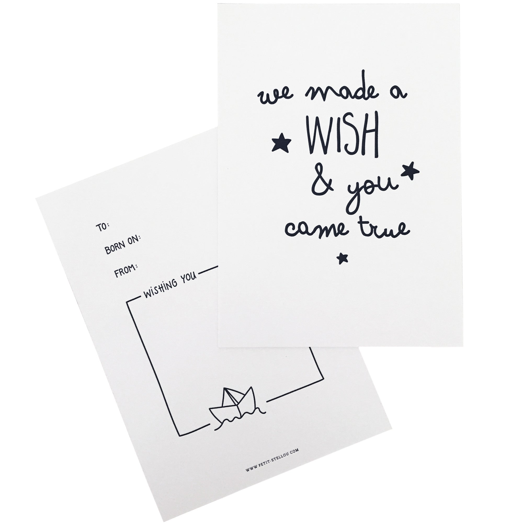 Gift Card "WISH" - petit stellou
 - 1